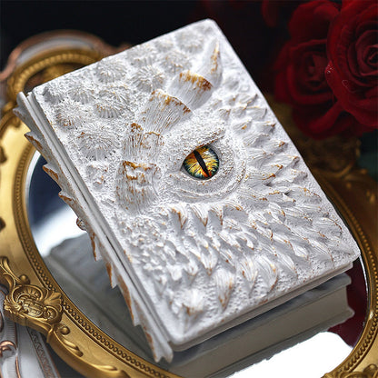 3D Fantasy Eye Resin Relief Journal – Detachable 260-Page Notebook