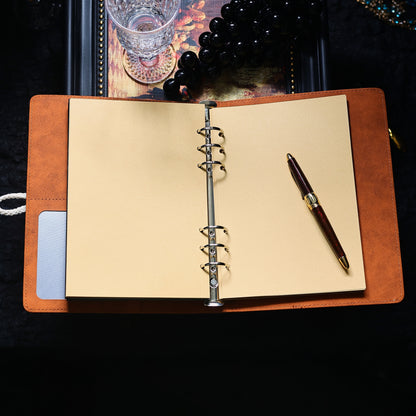 Vintage Plaid Memory Journal – A5 Scrapbook & Keepsake Notebook