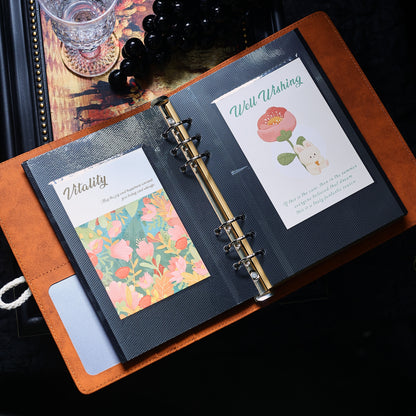 Vintage Plaid Memory Journal – A5 Scrapbook & Keepsake Notebook