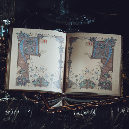 Art Nouveau Zodiac Journal – Gilded Relief Writing Notebook