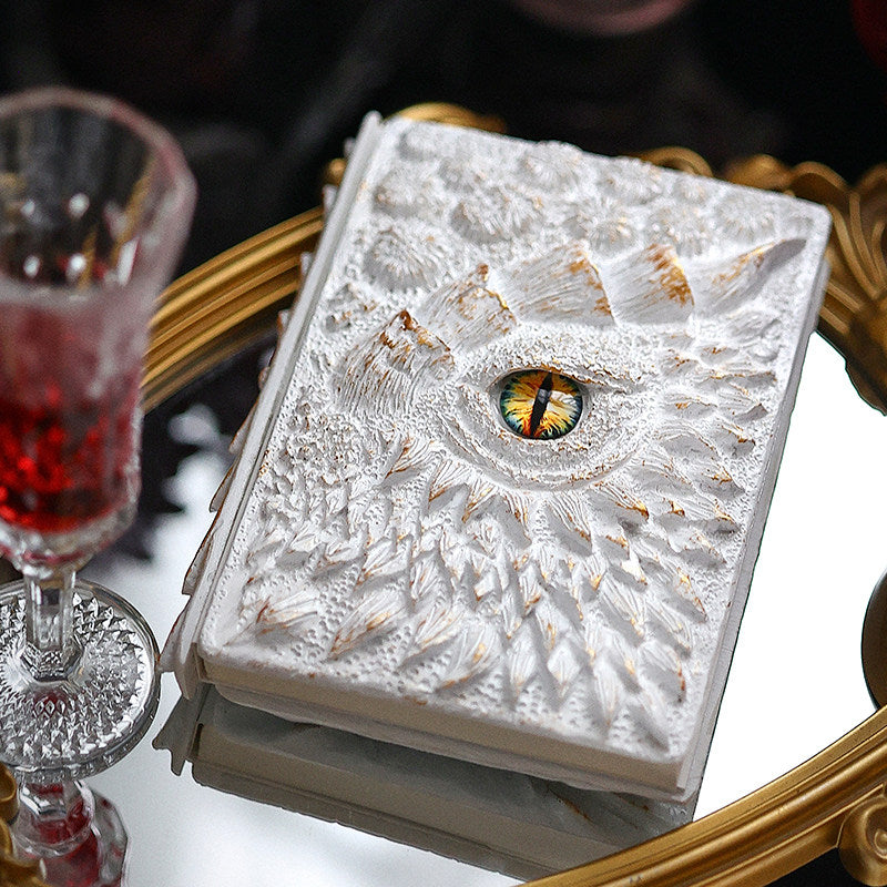 3D Fantasy Eye Resin Relief Journal – Detachable 260-Page Notebook