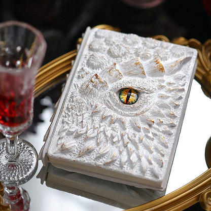 3D Fantasy Eye Resin Relief Journal – Detachable 260-Page Notebook