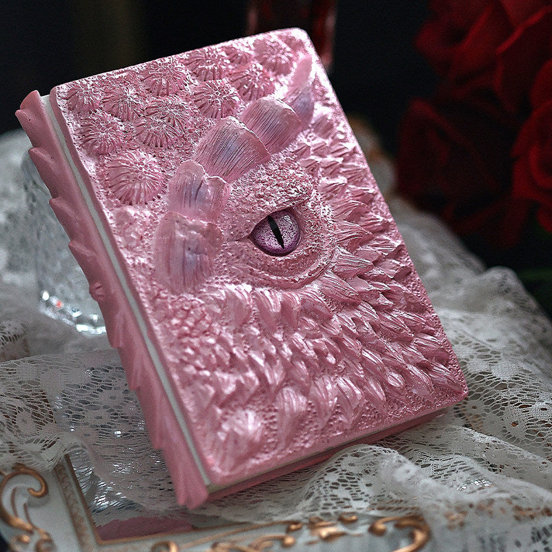 3D Fantasy Eye Resin Relief Journal – Detachable 260-Page Notebook