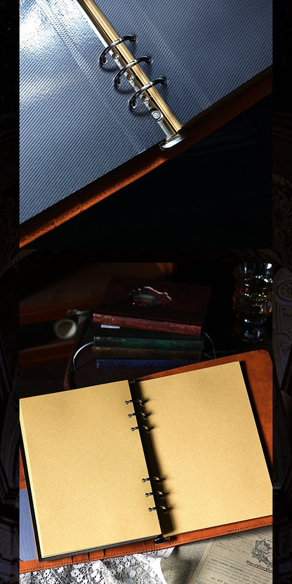 Vintage Plaid Memory Journal – A5 Scrapbook & Keepsake Notebook