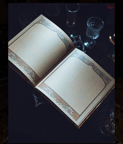 Art Nouveau Zodiac Journal – Gilded Relief Writing Notebook