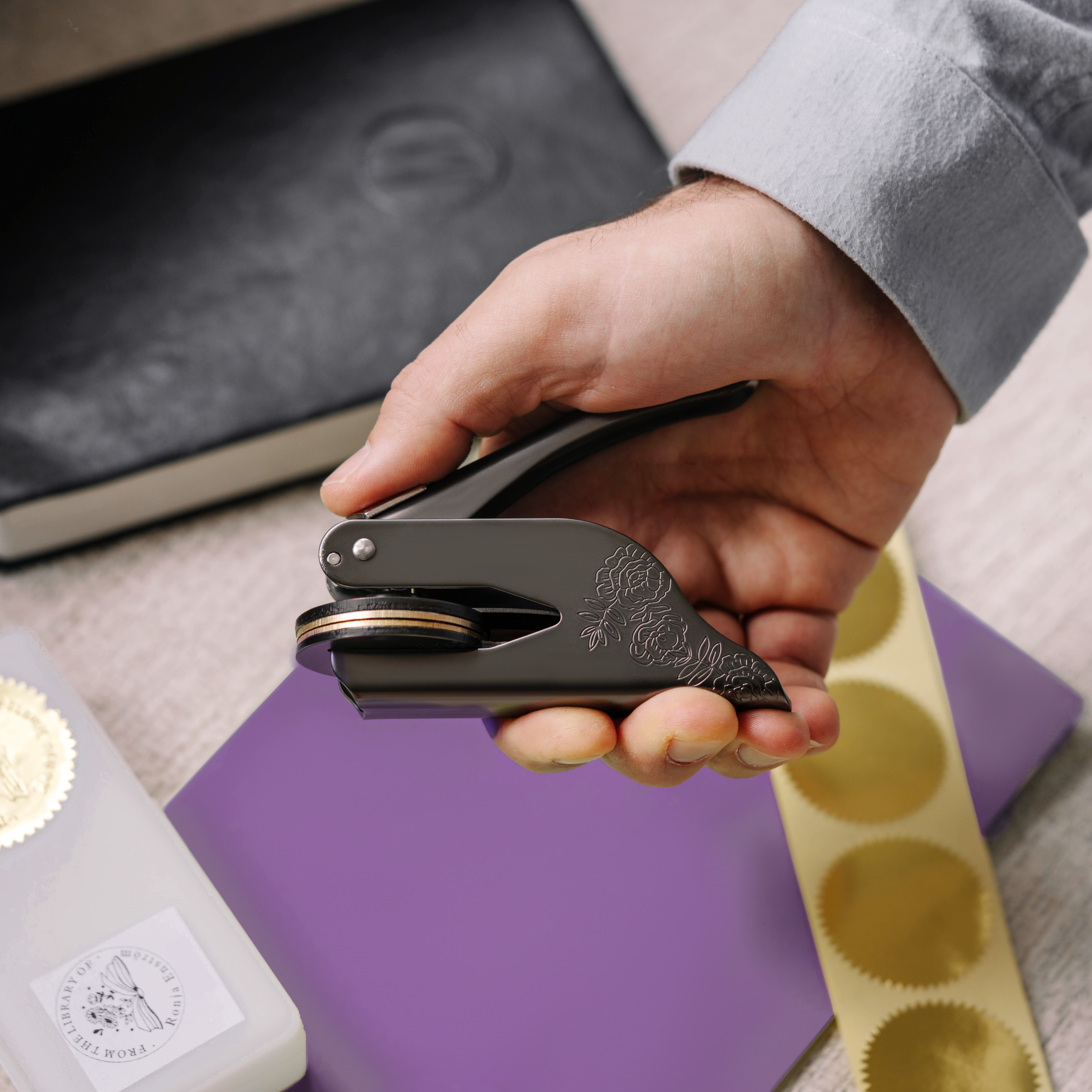 Custom Embosser Clip