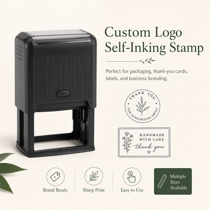 Custom Logo Self-Inking Stamp