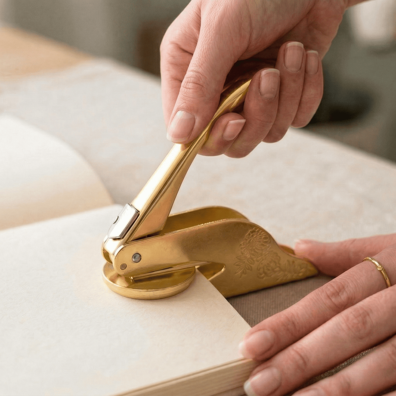 Personalized Book Embosser – Custom Ex Libris Stamp